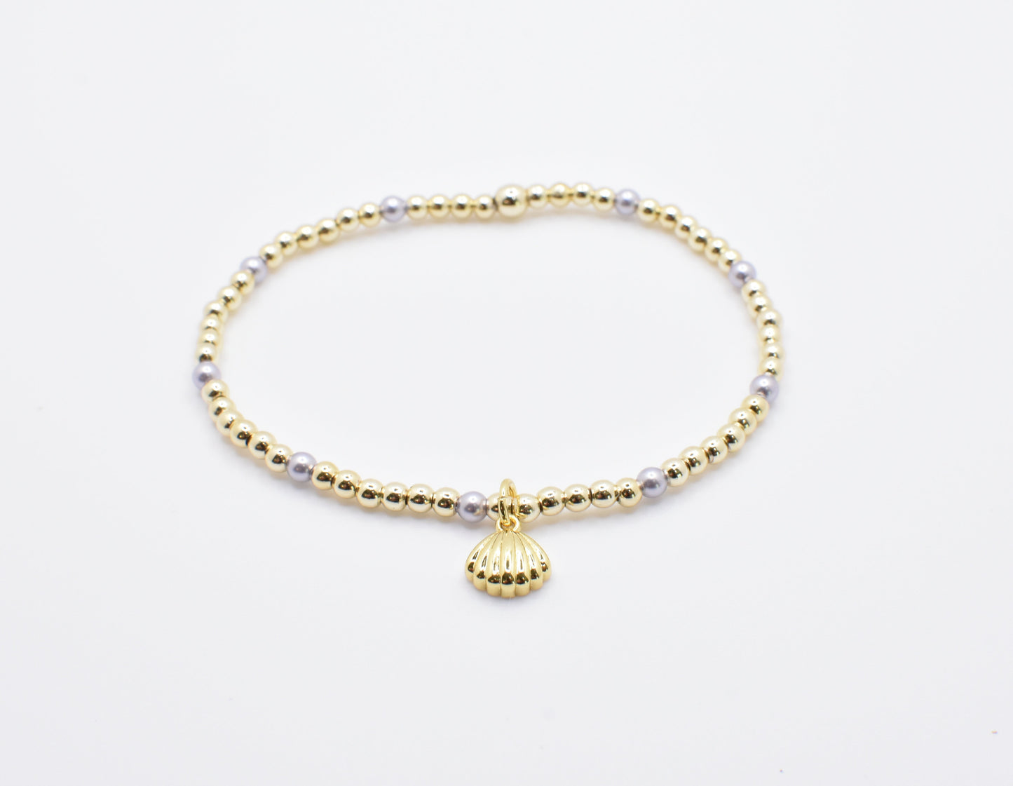 14K SWAROSKI PEARL BRACELET